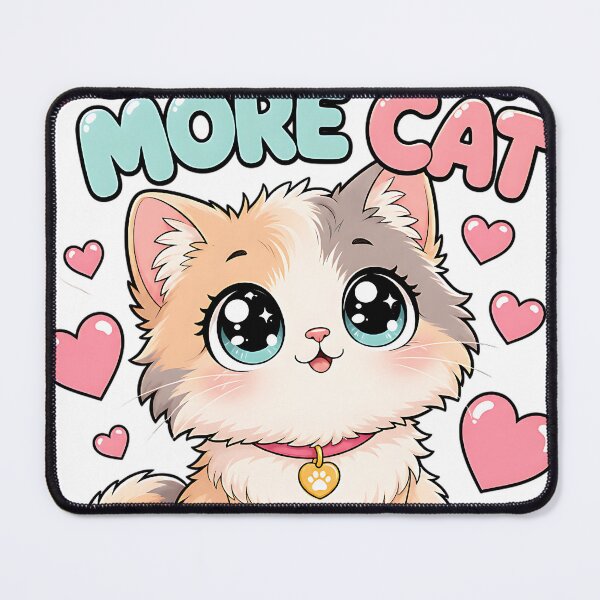 Item preview, Just One More Cat Cute Kawaii Cat designed and sold by BoosterShop.
