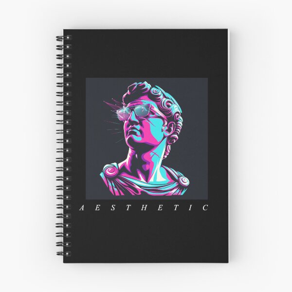 Item preview, A E S T H E T I C - Vaporwave Greek Statue with Sunglasses designed and sold by VectorForge.