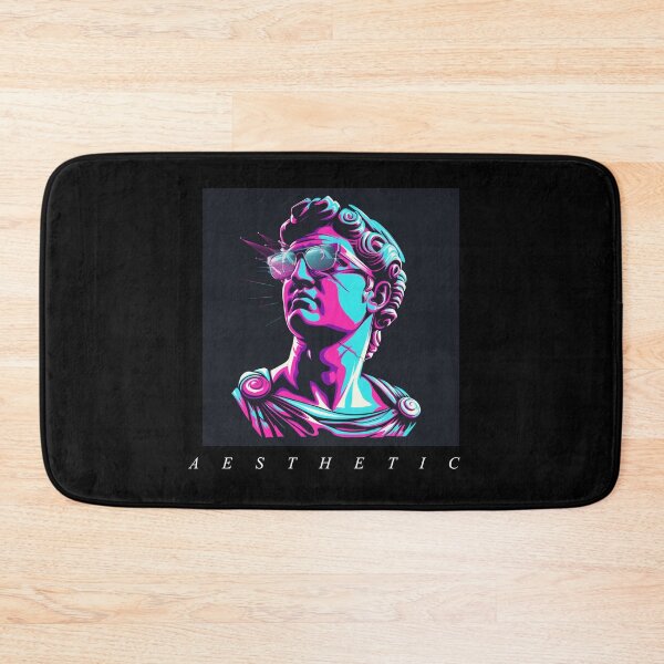 Item preview, A E S T H E T I C - Vaporwave Greek Statue with Sunglasses designed and sold by VectorForge.