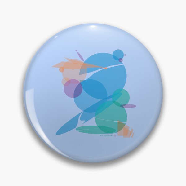 Item preview, Cute balance in blue designed and sold by DalPrint.