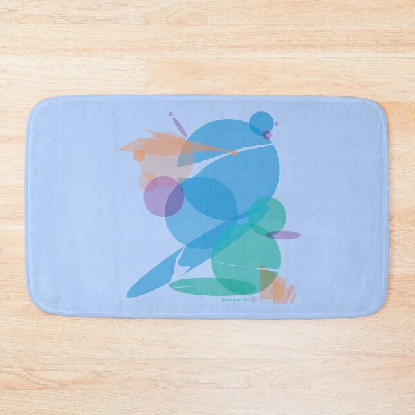 Item preview, Cute balance in blue designed and sold by DalPrint.