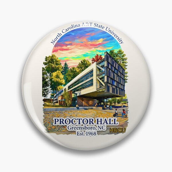 Item preview, Proctor Hall Impressionist Art - North Carolina A&T State University designed and sold by EvergreenPark - Tee Studio.