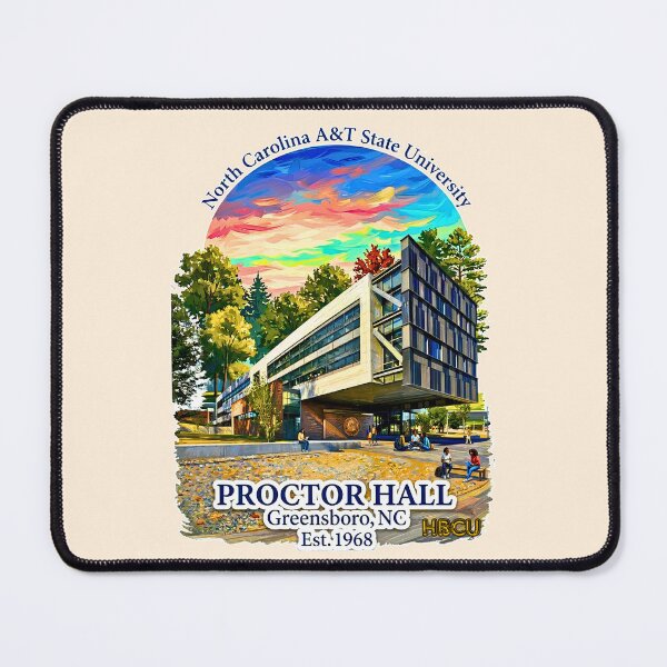 Item preview, Proctor Hall Impressionist Art - North Carolina A&T State University designed and sold by EvergreenPark - Tee Studio.