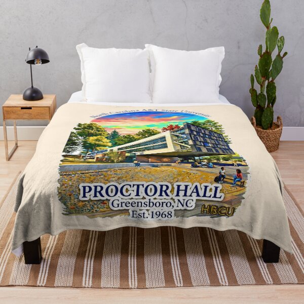 Item preview, Proctor Hall Impressionist Art - North Carolina A&T State University designed and sold by EvergreenPark - Tee Studio.