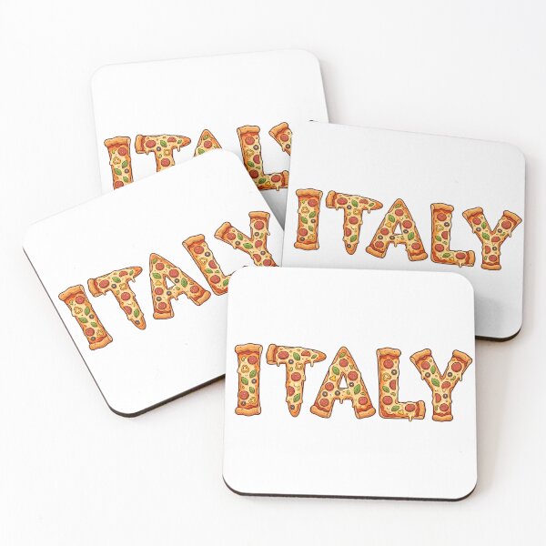 Item preview, Italy Pizza Letters Cute Italian Food Typography Graphic designed and sold by Ar0undTheW0rld.