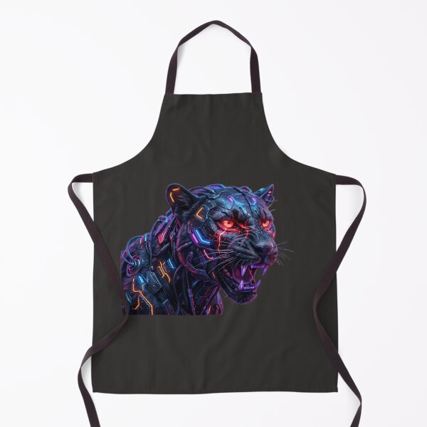 Item preview, Cyberpunk Neon Panther: Futuristic Mecha Predator designed and sold by Neo Tokio.