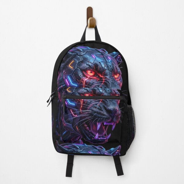 Item preview, Cyberpunk Neon Panther: Futuristic Mecha Predator designed and sold by Neo Tokio.