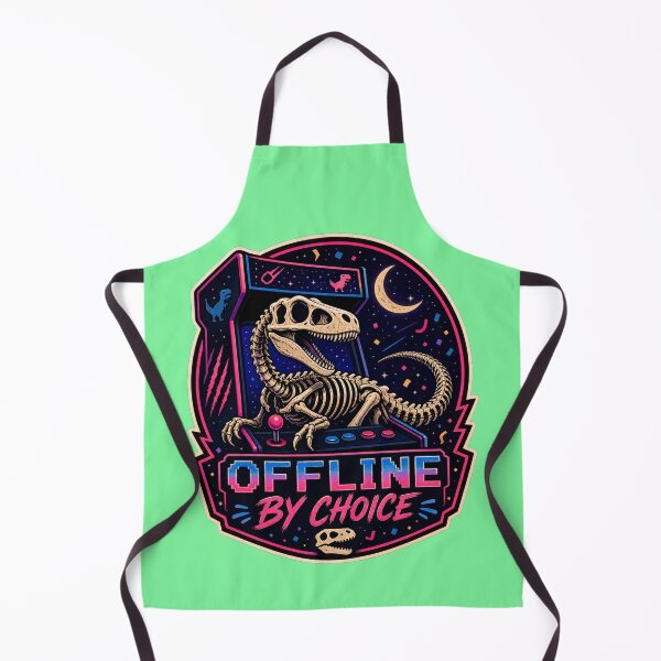 Item preview, Velociraptor Skeleton Print Arcade Offline By Choice designed and sold by logicfun.