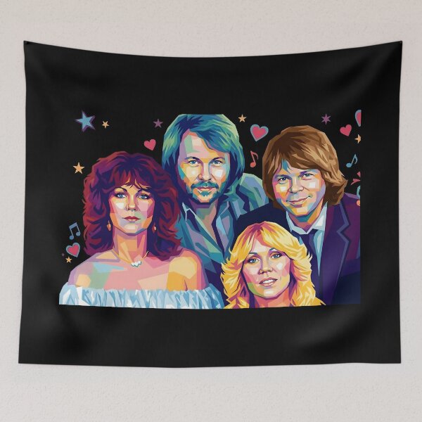 Item preview, ABBA POP ART designed and sold by LastTheWar.