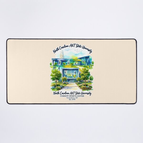 Item preview, North Carolina AT State University Corbett Sports Center Watercolor Art designed and sold by EvergreenPark - Tee Studio.