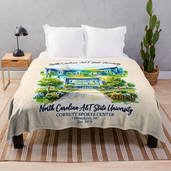 Item preview, North Carolina AT State University Corbett Sports Center Watercolor Art designed and sold by EvergreenPark - Tee Studio.