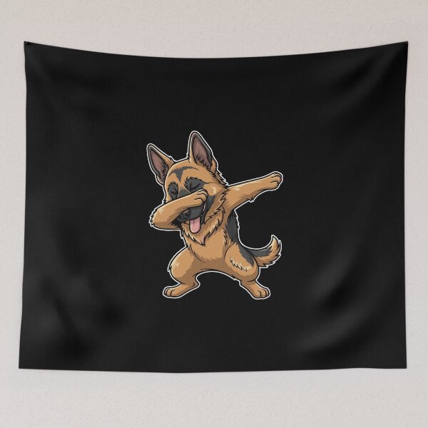 Item preview, Dabbing German Shepherd Dog Owner Pet Lover designed and sold by PopStars1993.