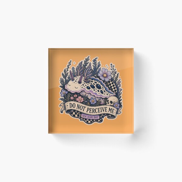 Item preview, Sea Slug Day Wildflower Do Not Perceive Me designed and sold by logicfun.