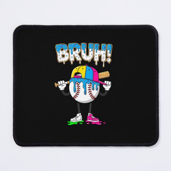 Item preview, Bruh Funny Baseball Player Sports Fan designed and sold by PopStars1993.