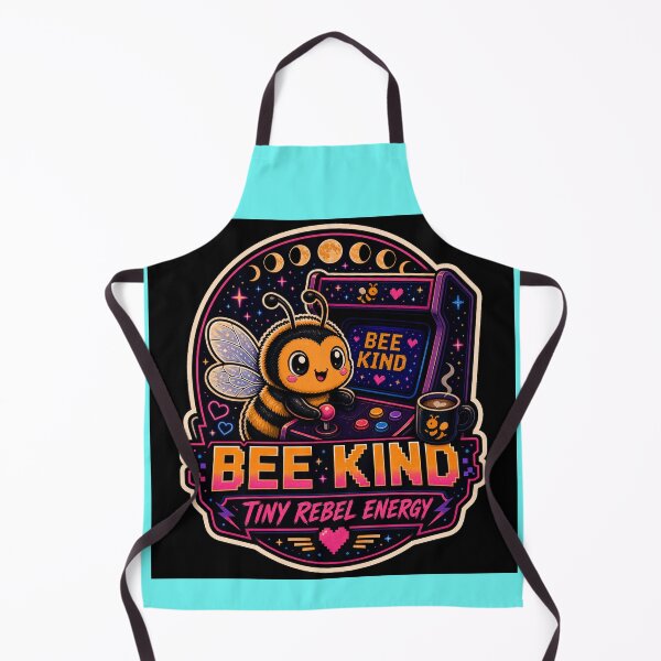 Item preview, bee kind Arcade Tiny Rebel Energy designed and sold by logicfun.