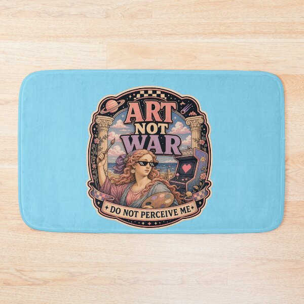Item preview, ART NOT WAR Seaside Do Not Perceive Me designed and sold by logicfun.