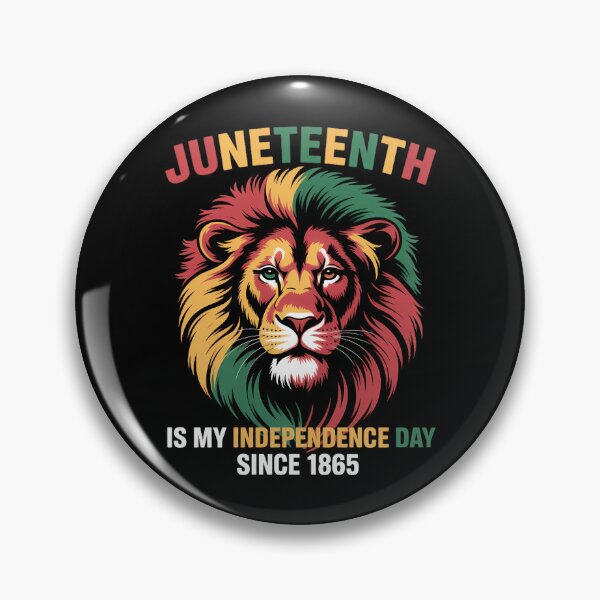 Item preview, Juneteenth Is My Independence Day Lion Free-ish Since 1865 designed and sold by sailorjessiArt.