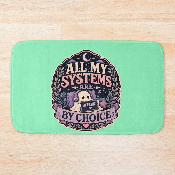 Item preview, All My Systems Are Midnight Offline By Choice designed and sold by logicfun.