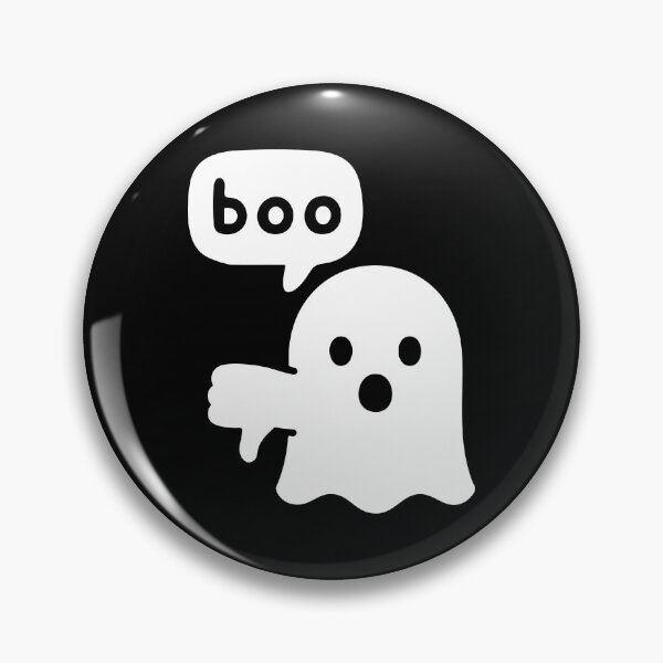 Item preview, Cute Minimalist Cartoon Ghost Thumbs Down Design designed and sold by oasisamuel.