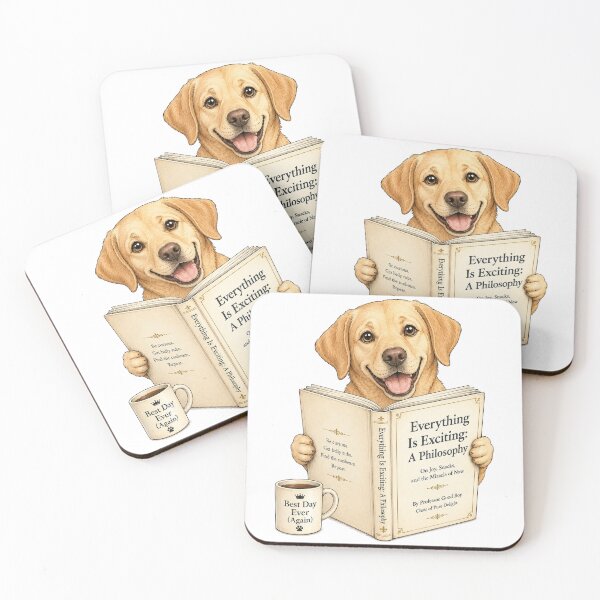 Item preview, Funny Yellow Labrador Book Lover Gift designed and sold by Gentlestate.