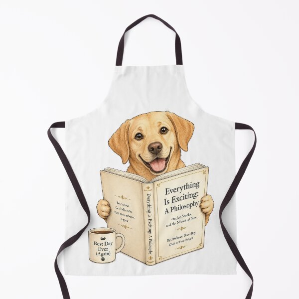 Item preview, Funny Yellow Labrador Book Lover Gift designed and sold by Gentlestate.