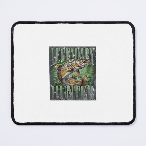 Item preview, Legendary Hunter Brown Trout Fishing Design - Fisherman Gift designed and sold by NoFishToday.