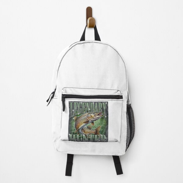 Item preview, Legendary Hunter Brown Trout Fishing Design - Fisherman Gift designed and sold by NoFishToday.