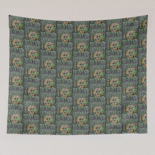 Item preview, Legendary Hunter Brown Trout Fishing Design - Fisherman Gift designed and sold by NoFishToday.