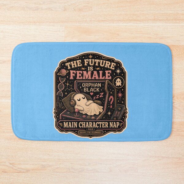 Item preview, The future is female Cosmic Main Character Nap designed and sold by logicfun.