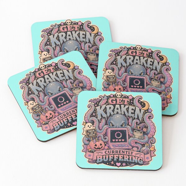Item preview, Get Kraken Retro Currently Buffering designed and sold by logicfun.