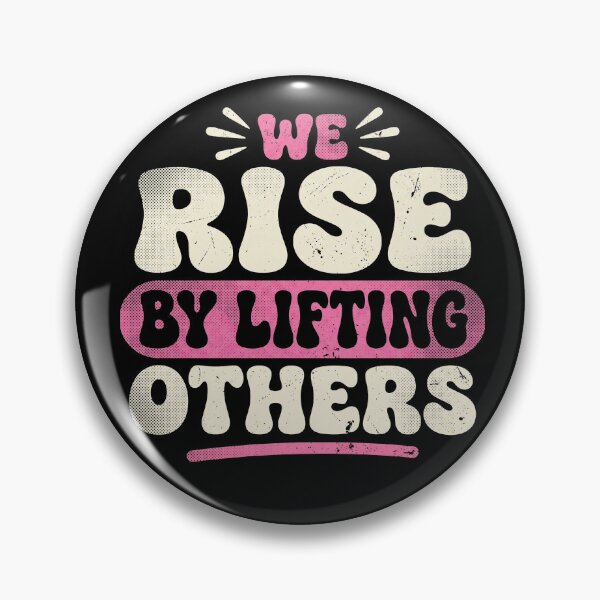 Item preview, We Rise By Lifting Others Retro 70s Groovy Positivity designed and sold by AdyKurniawan.