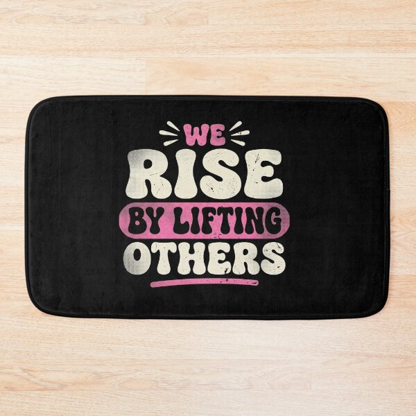 Item preview, We Rise By Lifting Others Retro 70s Groovy Positivity designed and sold by AdyKurniawan.