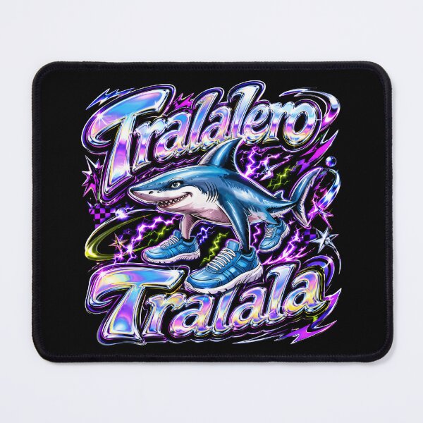 Item preview, Tralalero Tralala Italian Brain Rot Italian Brainrot Meme Y2K designed and sold by Kitkin.