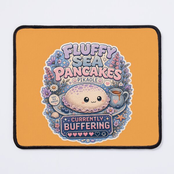 Item preview, Fluffy sea pancakes Wildflower Currently Buffering designed and sold by logicfun.