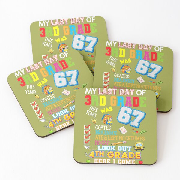 Item preview, My Last Day of 3rd Grade Look Out 4th Grade Here I Come Fun designed and sold by melodycook.