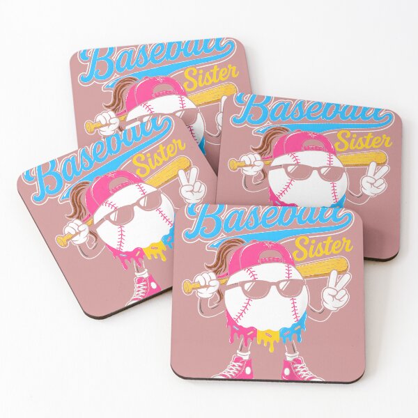 Item preview, Baseball Sister Drip Ice Cream Baseball Girl Fan designed and sold by meilcannb.