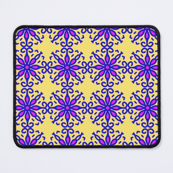 Item preview, Modern Thai and Asian inspired floral emblem seamless background. designed and sold by AjjimaJKM.