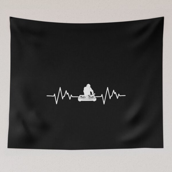 Item preview, DJ Heartbeat EKG Music Lover designed and sold by PopStars1993.