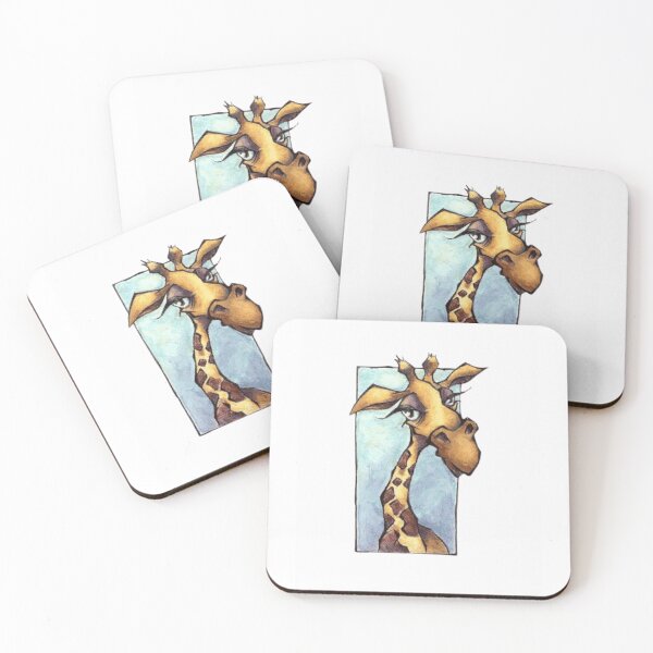 Item preview, Gentle Giraffe Lost In Thought designed and sold by Palmwayapparel.