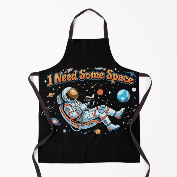 Item preview, I Need Some Space | Bookish Introvert Humor Astronaut designed and sold by ShirtRemarks.