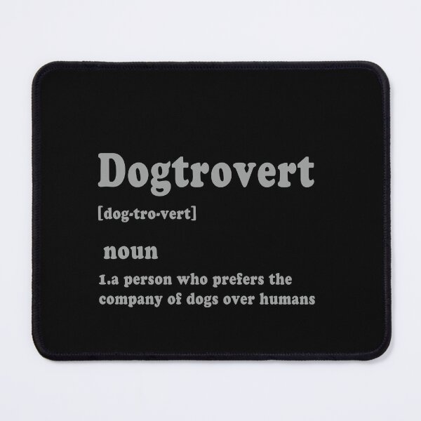 Item preview, Dogtrovert Dog Lover Definition Pet Owner Animal Lover designed and sold by PopStars1993.