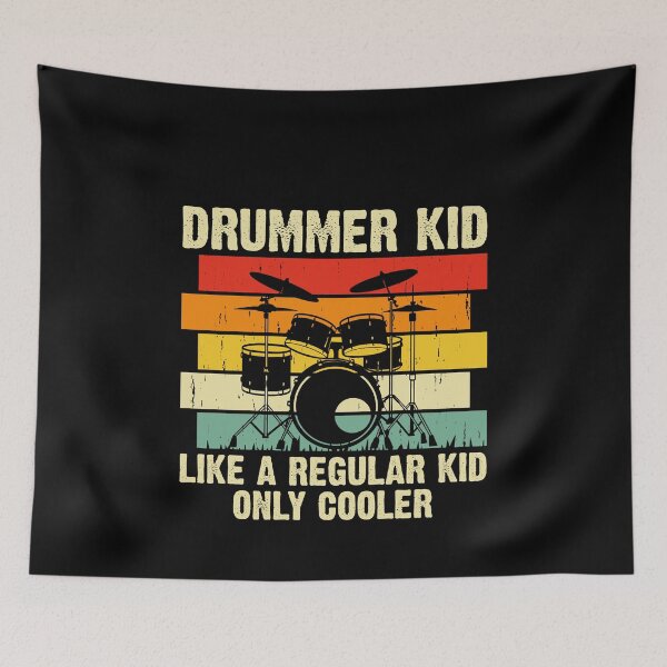 Item preview, Drummer Kid Like A Regular Kid Only Cooler Drumming Musician Youth designed and sold by PopStars1993.