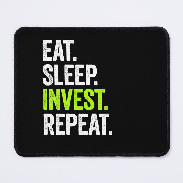 Item preview, Eat Sleep Invest Repeat - Funny Investor Financial Advisor Gift designed and sold by mashaqwenty.