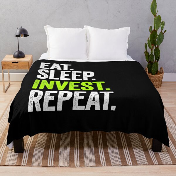 Item preview, Eat Sleep Invest Repeat - Funny Investor Financial Advisor Gift designed and sold by mashaqwenty.