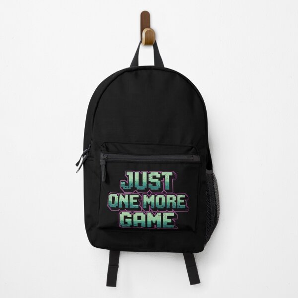 Item preview, Just One More Game Retro Pixel Art Arcade Gamer Humor designed and sold by AdyKurniawan.