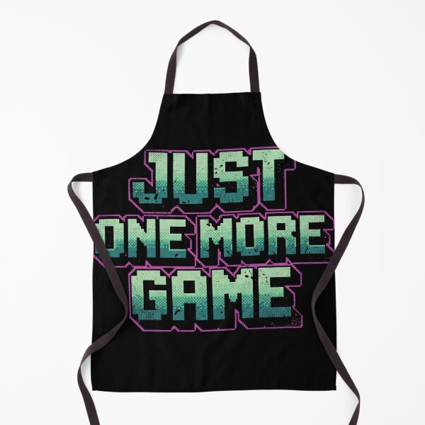 Item preview, Just One More Game Retro Pixel Art Arcade Gamer Humor designed and sold by AdyKurniawan.