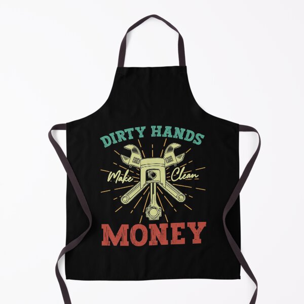 Item preview, Dirty Hands Make Clean Money Mechanic Automotive Worker Tradesman Gearhead designed and sold by PopStars1993.