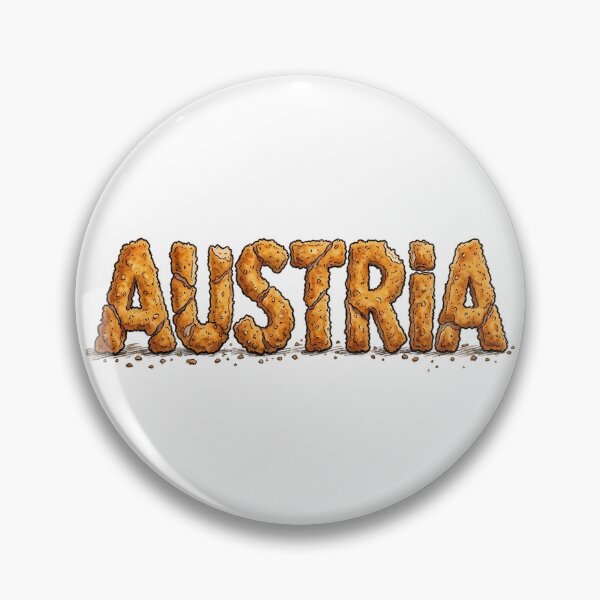 Item preview, Austria Schnitzel Typography Funny Food Graphic designed and sold by Ar0undTheW0rld.