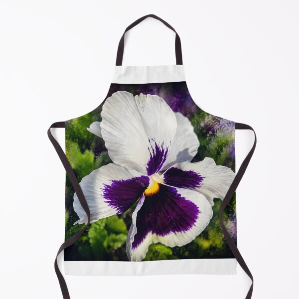 Item preview, White Violet Pansy Dream designed and sold by Violafleurviolett.
