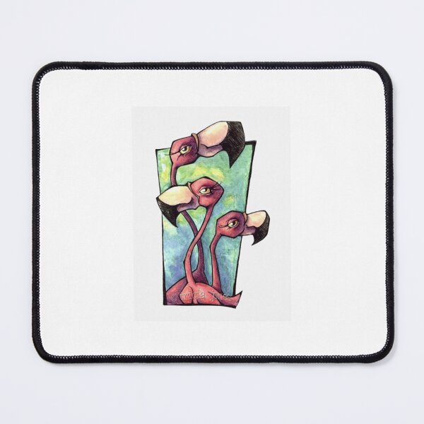 Item preview, Three Flamingos Sharing The Same Secret designed and sold by Palmwayapparel.